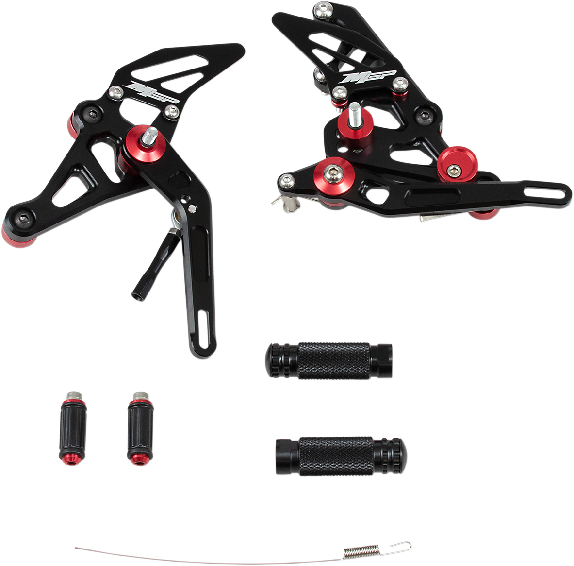 MGP MGP Rearset - Black - Yamaha 81401-2500