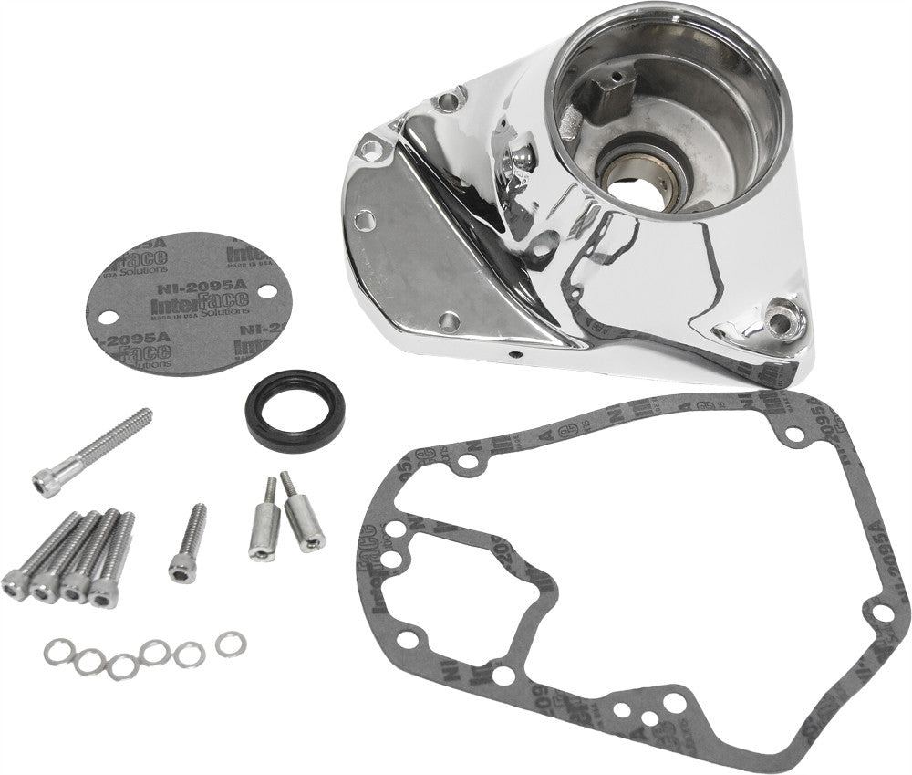 HARDDRIVE Cam Cover Kit Chrome Bt 73-92 68-169