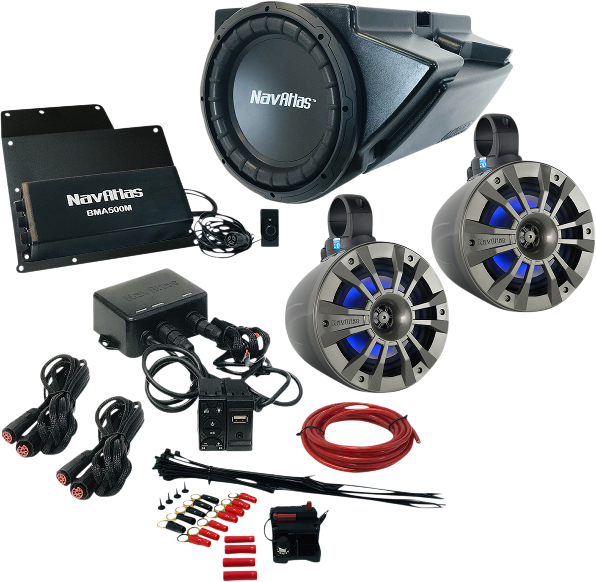 NAVATLAS Audio Kit - Zone 3 - Turbo RZR2ZONE3