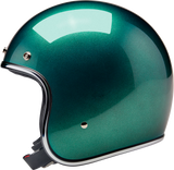 BILTWELL Bonanza Helmet - Metallic Catalina Green - Medium 1001-358-203