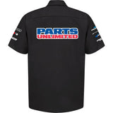 THROTTLE THREADS Parts Unlimited House 25 Shirt - Black - Medium PSU38ST24BKMR