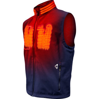 GERBING HEATED CLOTHING 7V Torrid Softshell Heated Vest 2.0 - Navy - Medium GER-TVST-7V-M-N-M