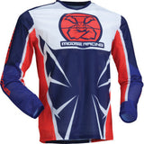 MOOSE RACING Youth Agroid Mesh Jersey - Red/White/Blue - XL 2912-2527