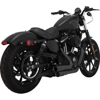VANCE & HINES Mini Grenades Exhaust System - Matte Black Harley-Davidson 1200 XLCP 46884