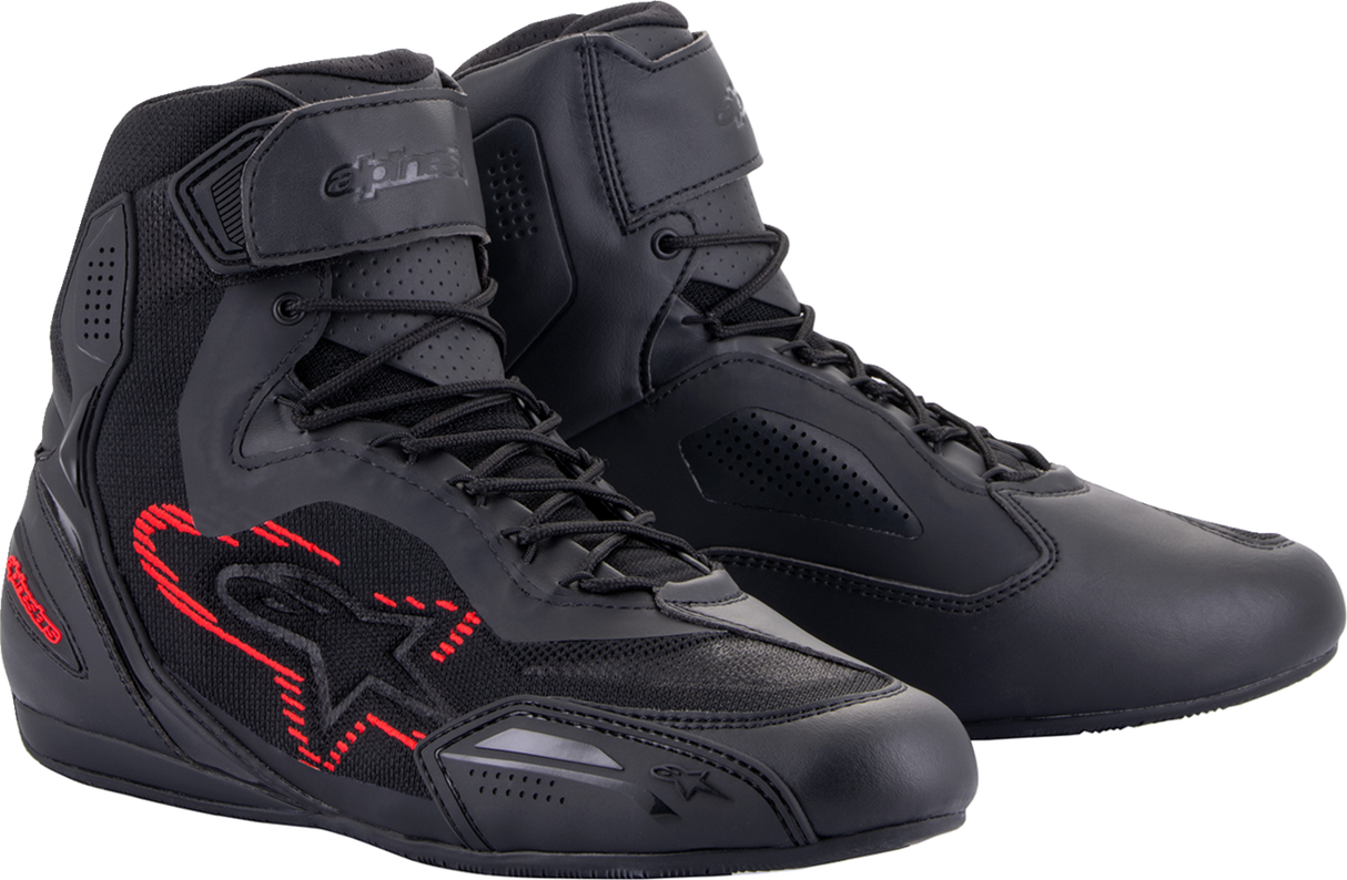 ALPINESTARS Faster-3 Rideknit® Shoes - Black/Gray/Red - US 11 2510319-1993-11