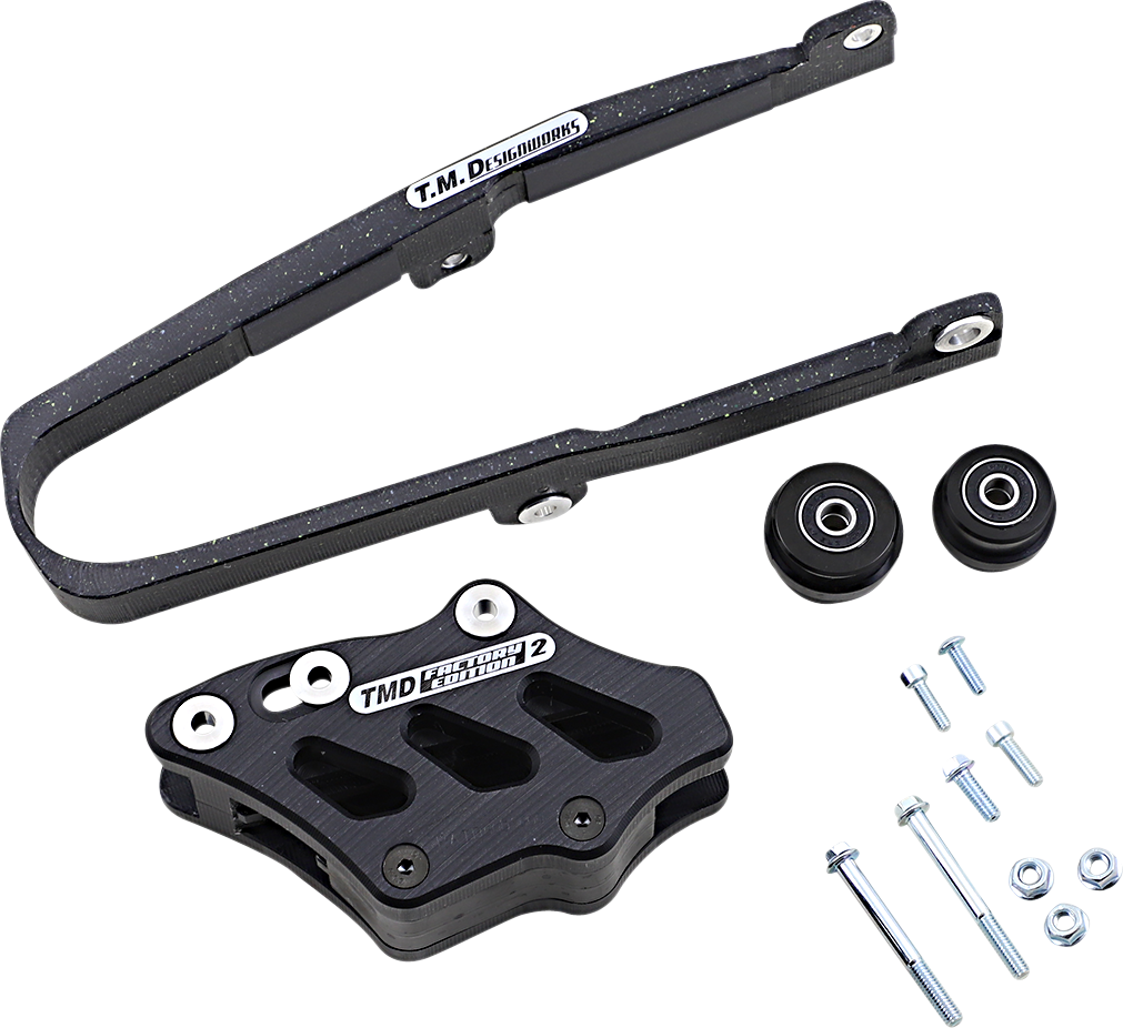 T.M. DESIGNWORKS Chain Guide/Slider - Kawasaki - Black KCP-K09-BK