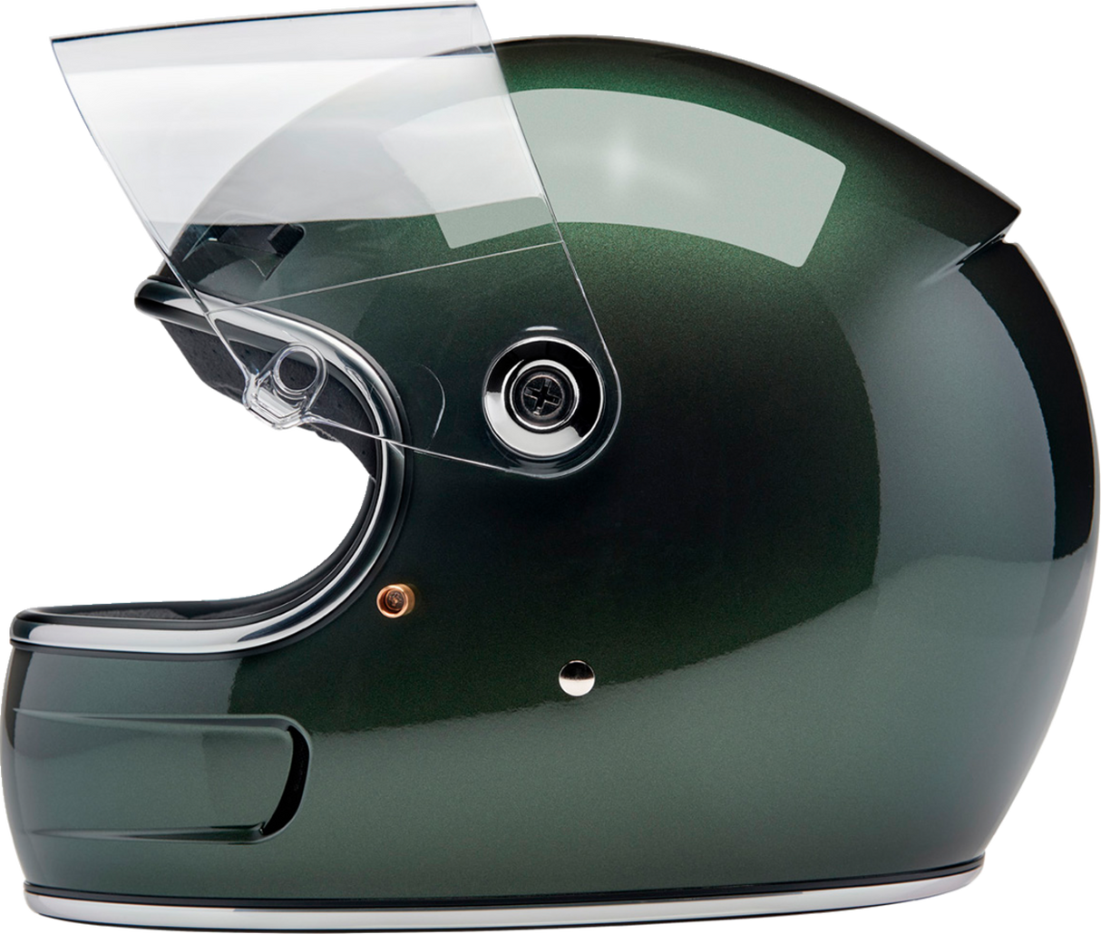 BILTWELL Gringo SV Helmet - Metallic Sierra Green - Large 1006-324-504