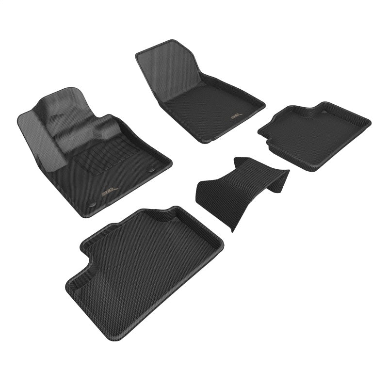 3D Maxpider 2023+ Volvo C40 Recharge Kagu Floor Mat- Black R1 R2 R3