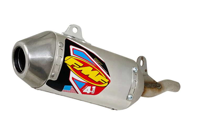 FMF Racing Honda CRF110F 19-24 SS Aluminum Mini Moto Fact 4.1 Slip-On Muffler 041592