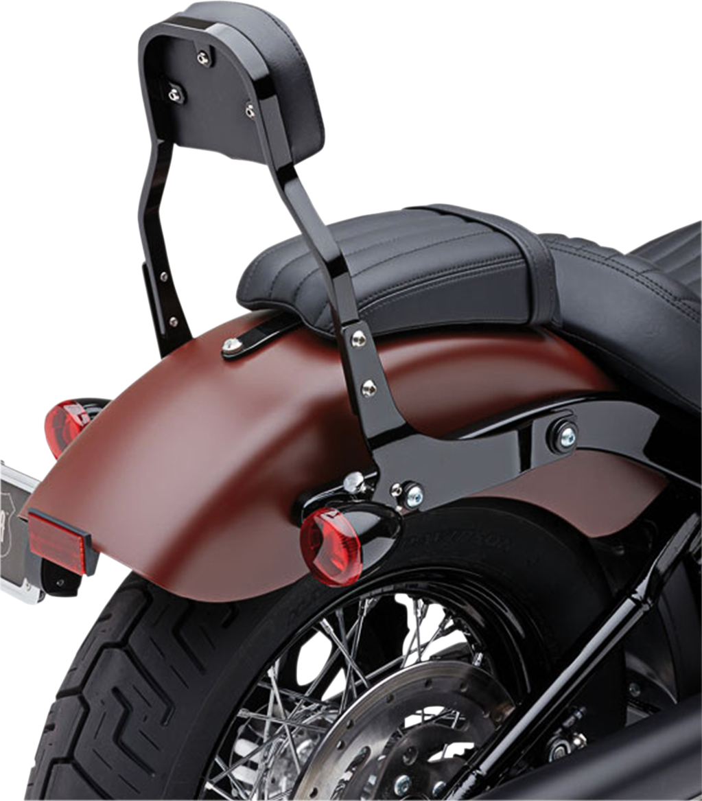 COBRA Backrest Kit - 11" - Black - Softail 602-2026B