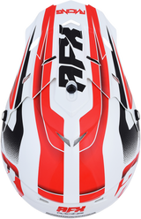 AFX FX-17 Helmet - Force - Pearl White/Red - Small 0110-5244