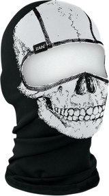 ZAN HEADGEAR Balaclava - Poly - Skull WBP002