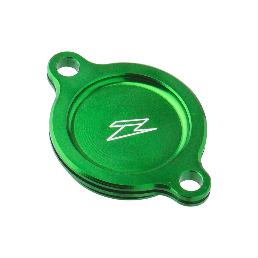 ZETA Oil Filter Cover Kaw Green ZE90-1185