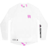 MUC-OFF USA Riders Long-Sleeve Jersey - White - Large 20489