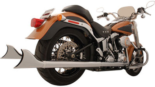 FREEDOM Sharktail Dual System Chrome 2.5"Odx36" `97-06 Softail HD00328