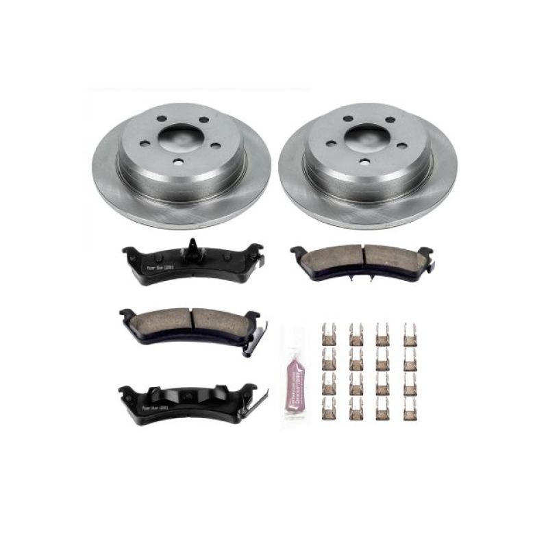 Power Stop 93-98 Jeep Grand Cherokee Rear Autospecialty Brake Kit