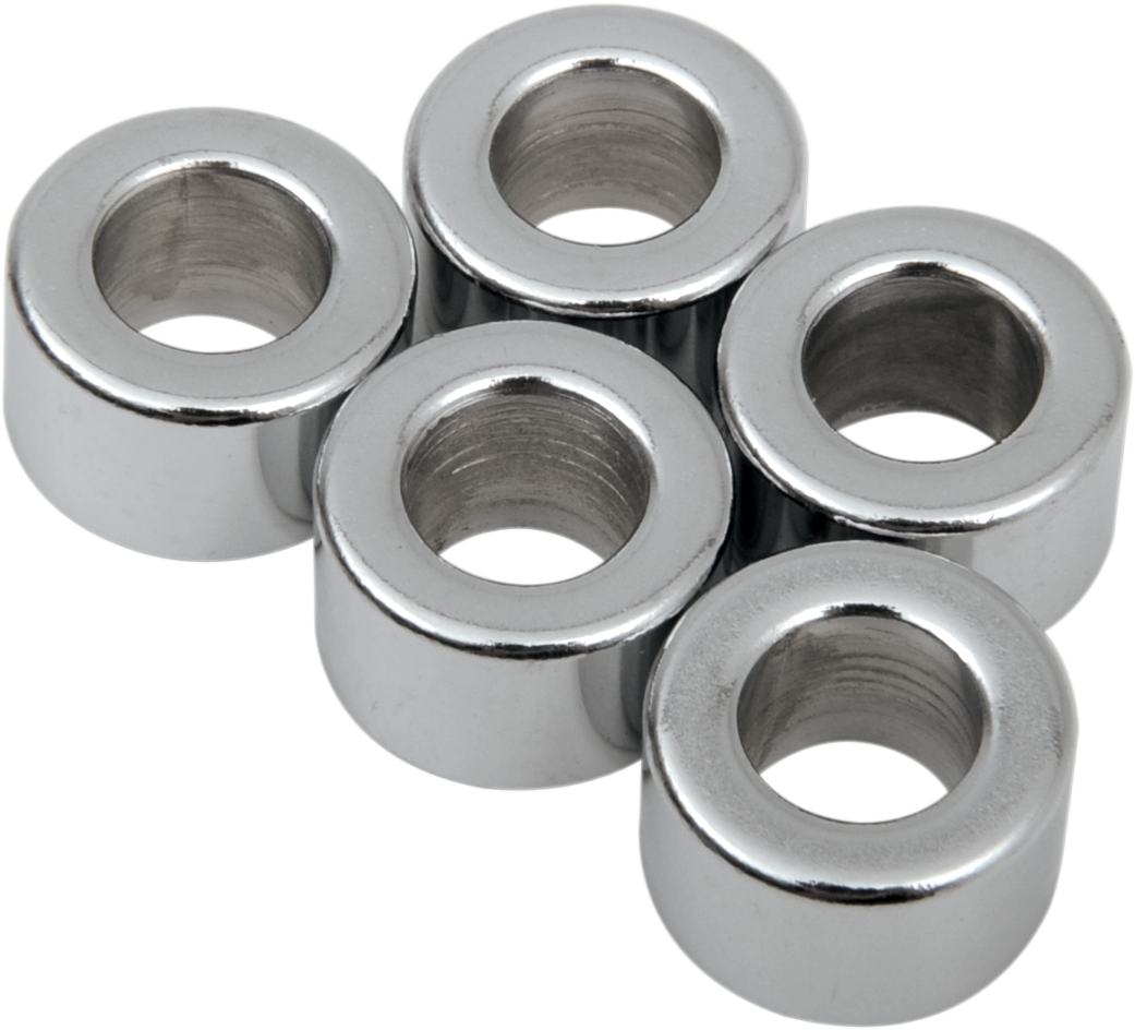 DRAG SPECIALTIES Spacer - Chrome - 5/16" x 5/8" x 3/8" MPB509