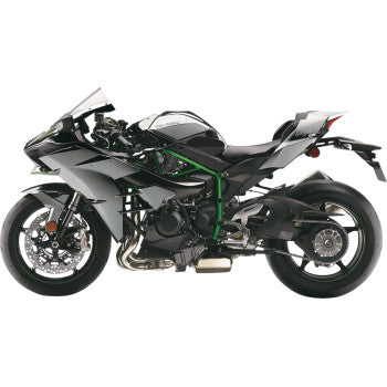 STOMPGRIP Traction Pad Tank Grips - Icon - Black - Ninja H2 55-14-0108B