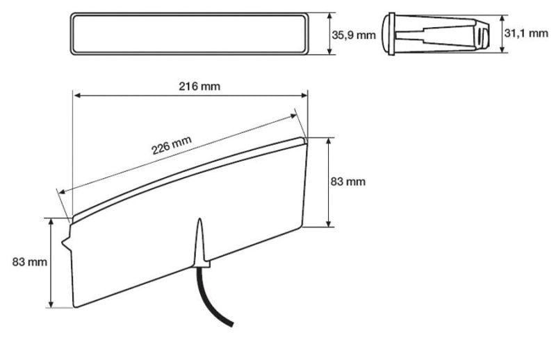 Hella LEDayLine Daytime Running Light Kit LA010043801