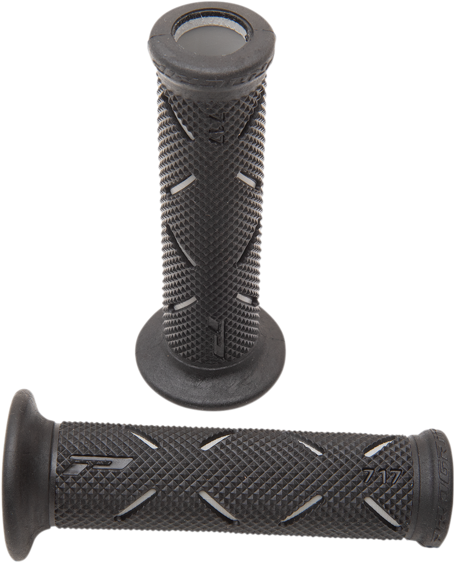 PRO GRIP Grips - 717 - Open Ends - Gray/Black PA0717OEGR02