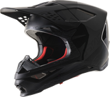 ALPINESTARS Supertech M8 Helmet - Echo - MIPS® - Black/Gray - Large 8302621-1146-LG