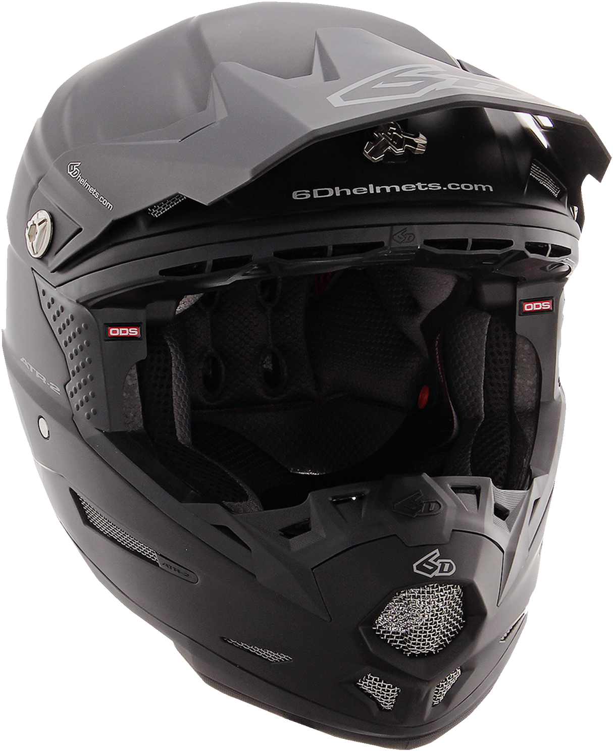 6D ATR-2 Helmet - Matte Black - 2XL 12-0509