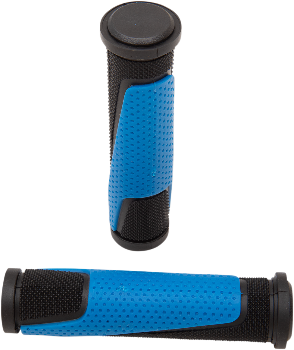 PRO GRIP Grips - 807 - Open Ends - Light Blue/Black PA080722NEAZ