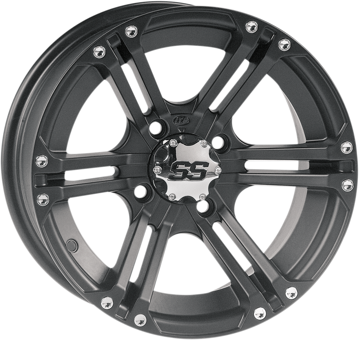 ITP Wheel - SS212 Alloy - Rear - Black - 14x8 - 4/156 - 5+3 1428376536B