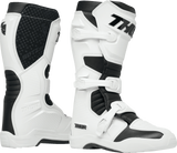 THOR Blitz XR Boots - White/Black - Size 8 3410-3101