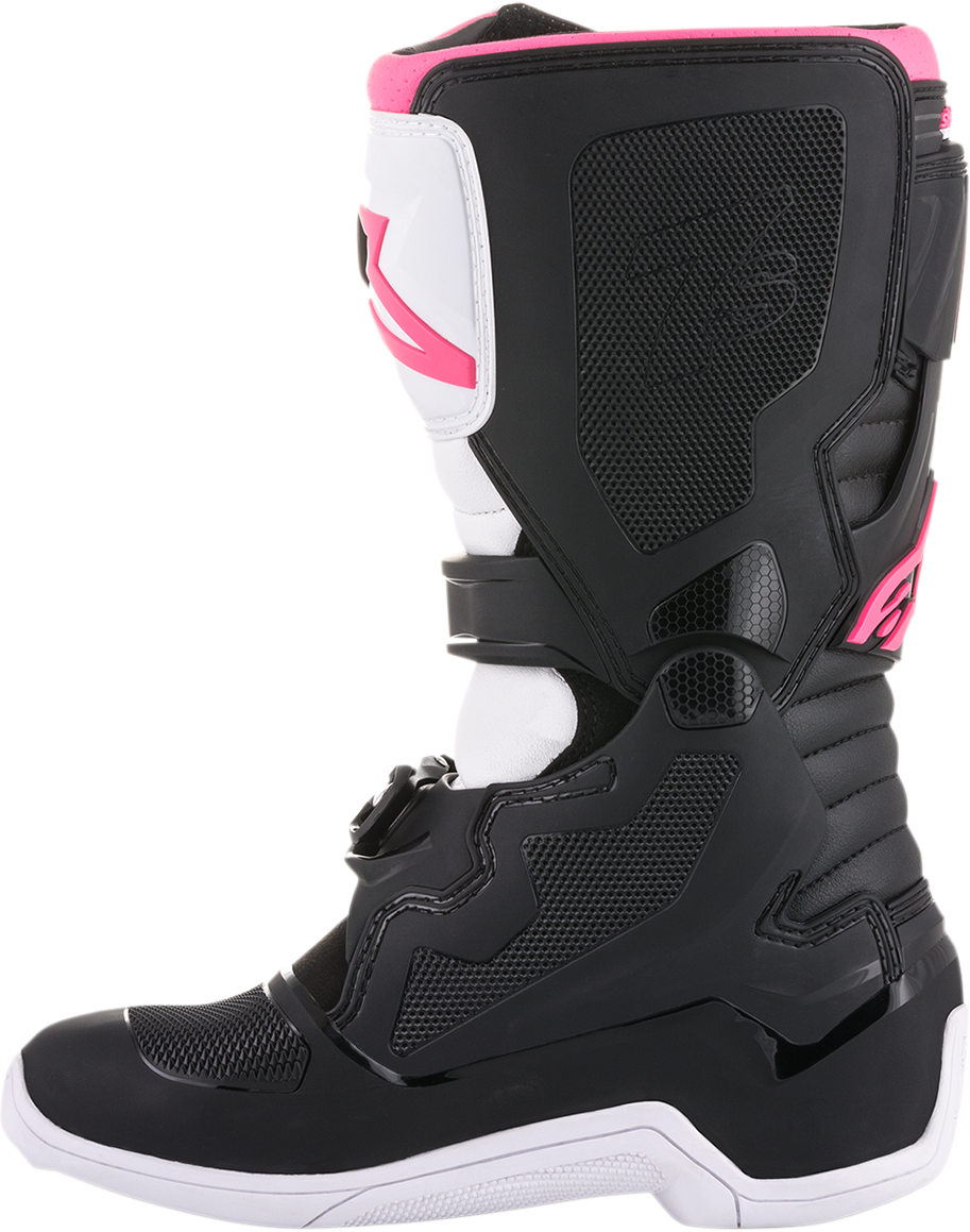 ALPINESTARS Stella Tech 3 Boots - Black/White/Pink - US 8 2013218-130-8