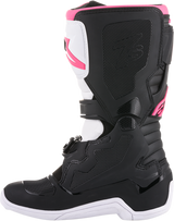 ALPINESTARS Stella Tech 3 Boots - Black/White/Pink - US 9 2013218-130-9