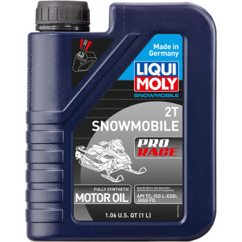 LIQUI MOLY Snowmobile Pro Race Synthetic 2T Oil - 1L 20144