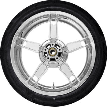 COASTAL MOTO Daytona Rear Wheel - Chrome (18") | Dunlop AE Tire (180/55B18) PKG2-DAY185CH-ABST