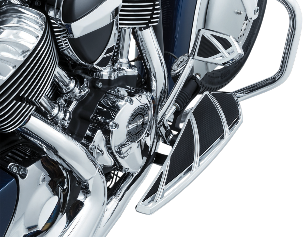 KURYAKYN Phantom Driver Floorboards - Chrome - Indian '14-'21 5770