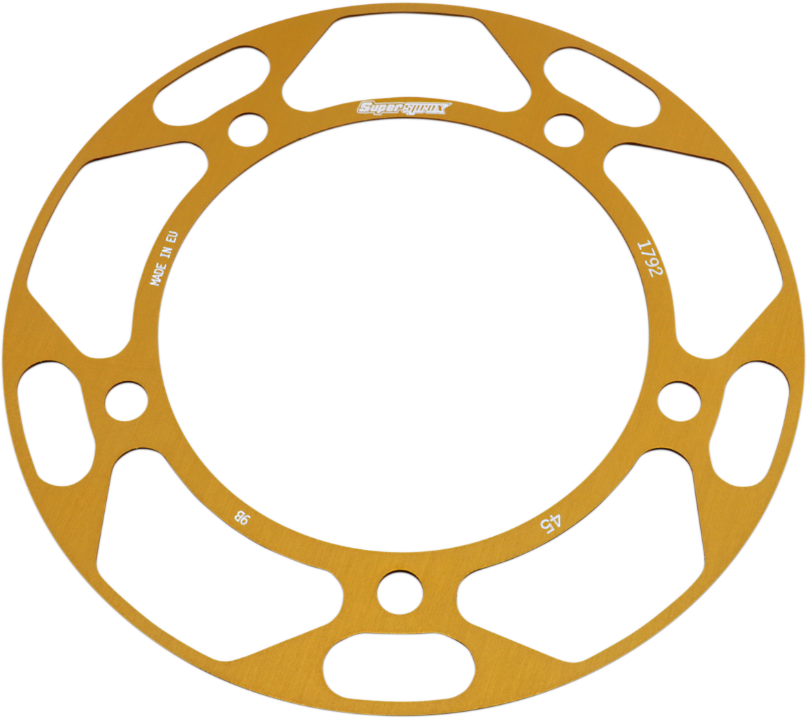 SUPERSPROX Edge Rear Sprocket Insert - Gold RACD1792-45-GLD