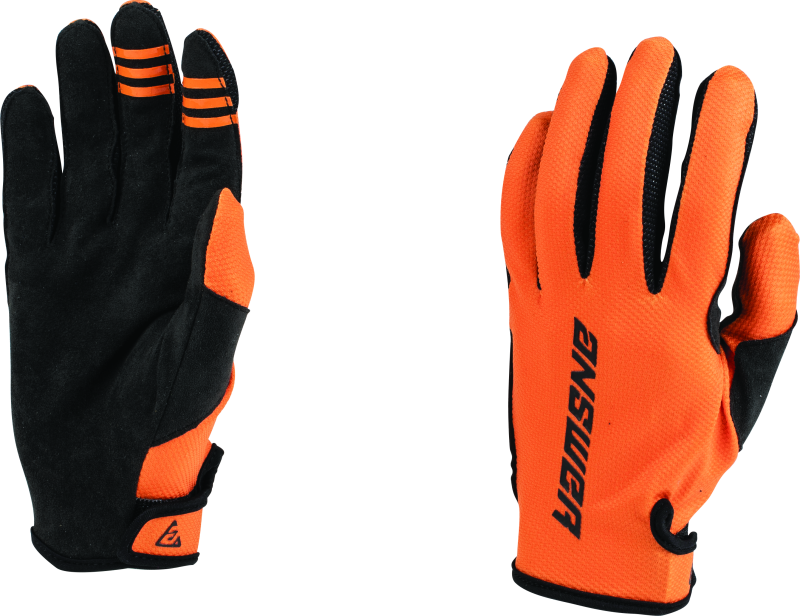 Answer 23 Ascent Glove Orange/Black Youth - Medium 447855