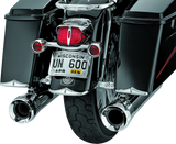 Kuryakyn Rear Fender Or Saddlebag Accent Tips Chrome (Pair) 8640