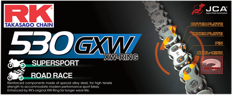 RK BG 530 GXW - Chain - 170 Links BG530GXW-170