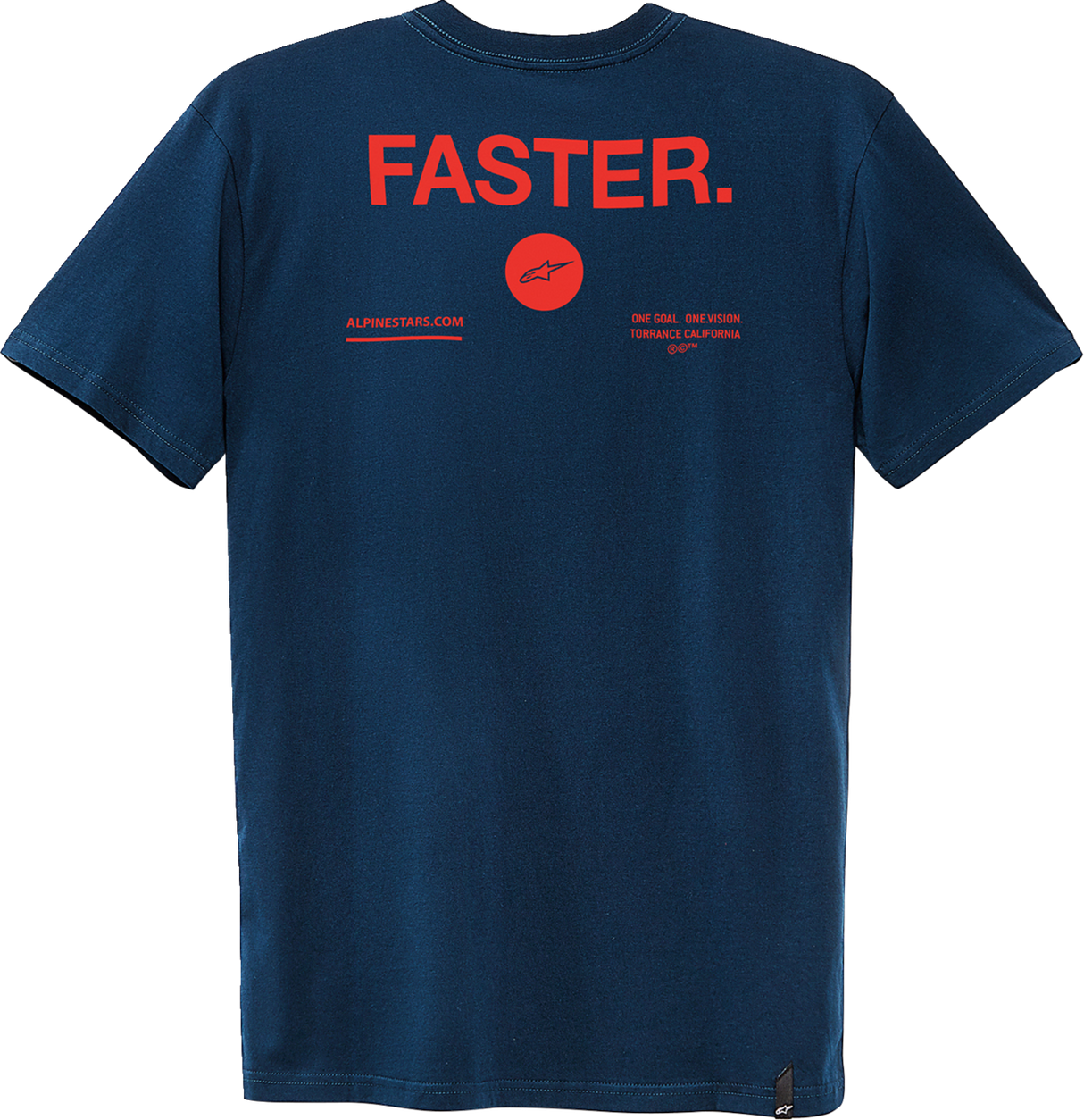 ALPINESTARS Faster T-Shirt - Navy - XL 1232-72208-70XL