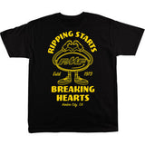 FMF Breakin Hearts T-Shirt - Black - 2XL SU25118909BLK2X