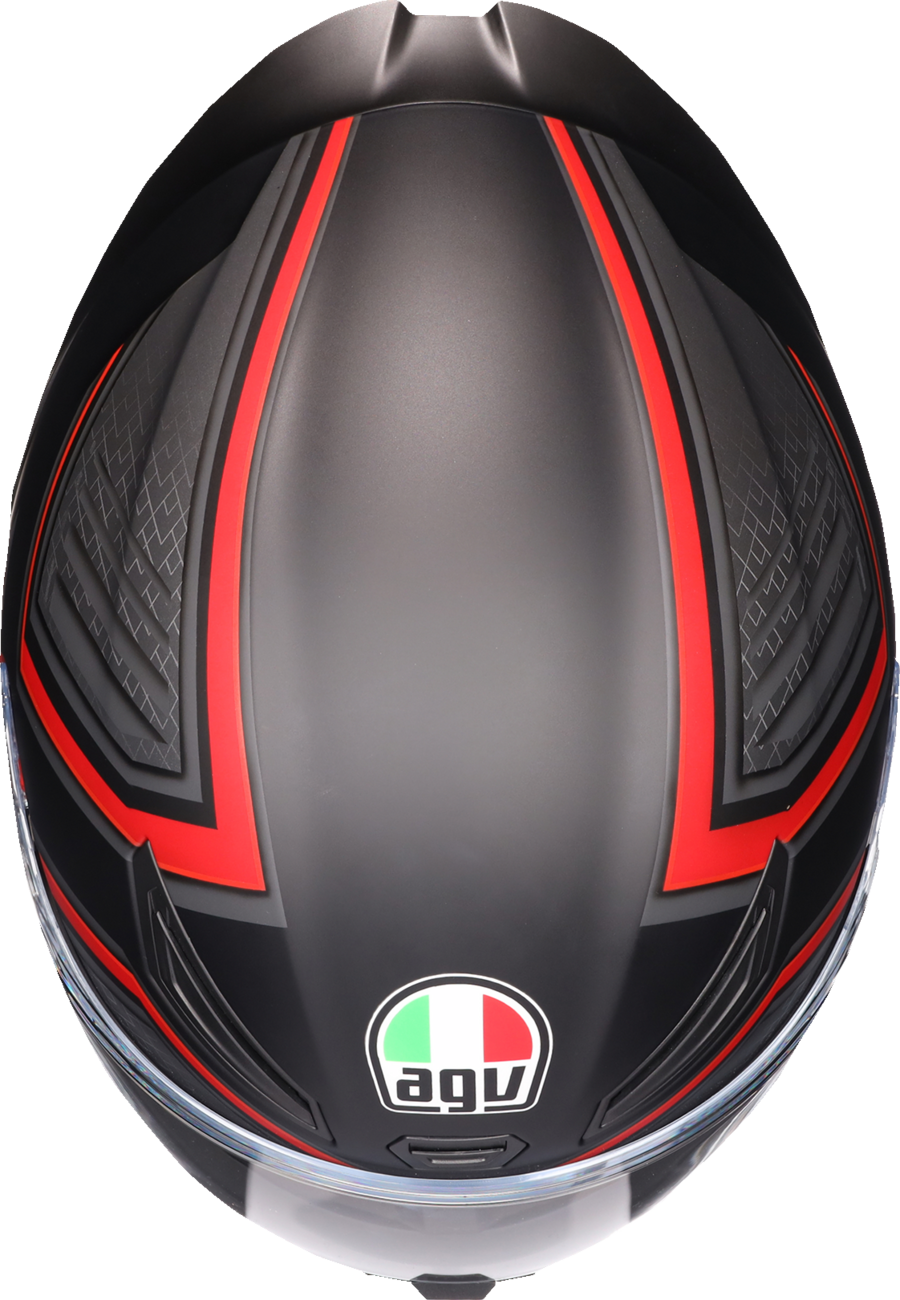 AGV K1 S Helmet - Sling - Matte Black/Red - Small 2118394003-038-S