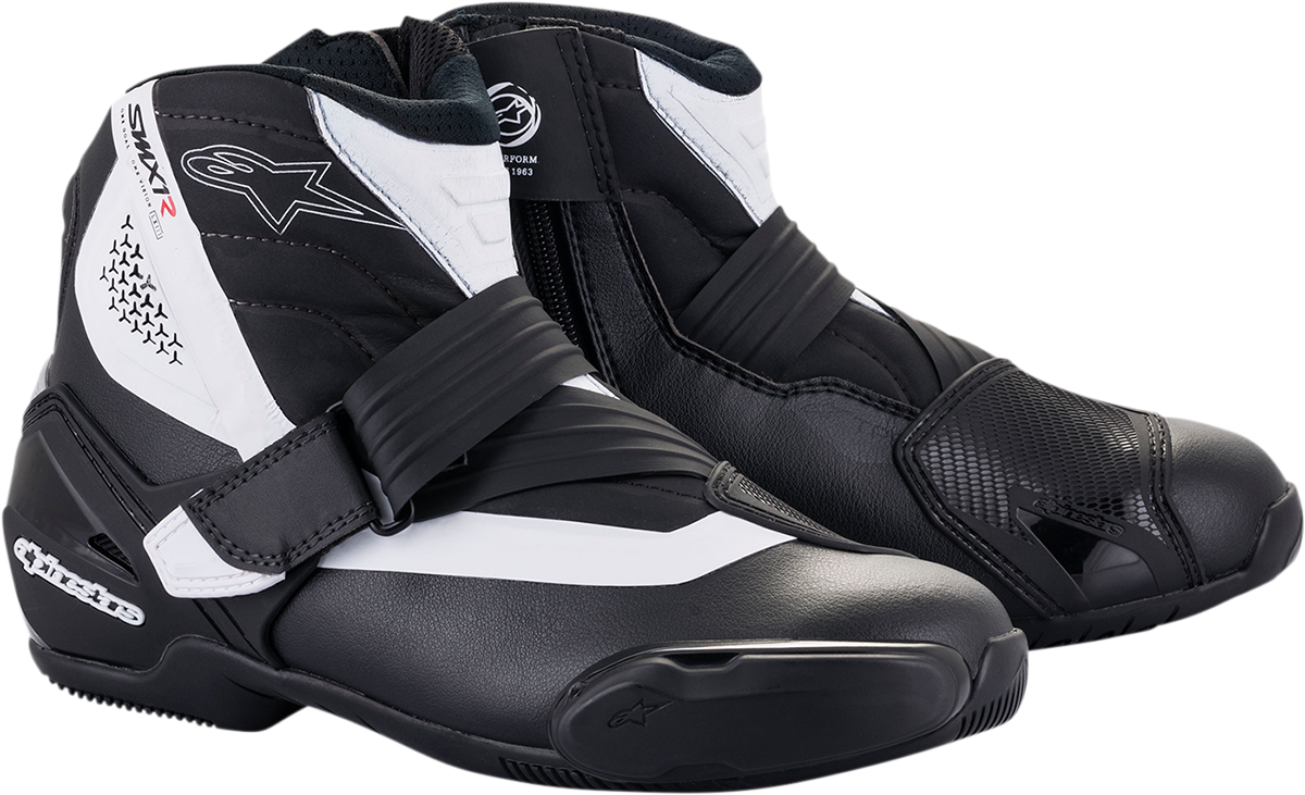 ALPINESTARS SMX-1 R v2 Boots - Black/White - US 6.5 / EU 40 2224521-12-40