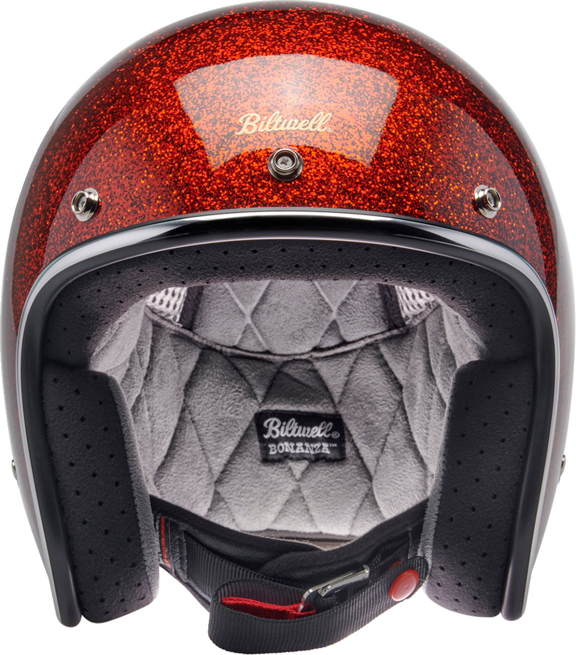 BILTWELL Bonanza Helmet - Rootbeer Megaflake - XL 1001-457-205