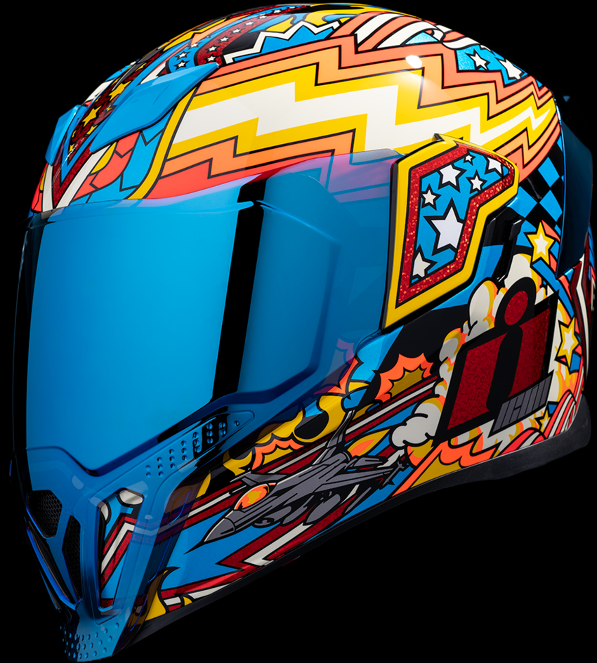 ICON Airflite™ Helmet - Flyboy - Blue - XS 0101-16010