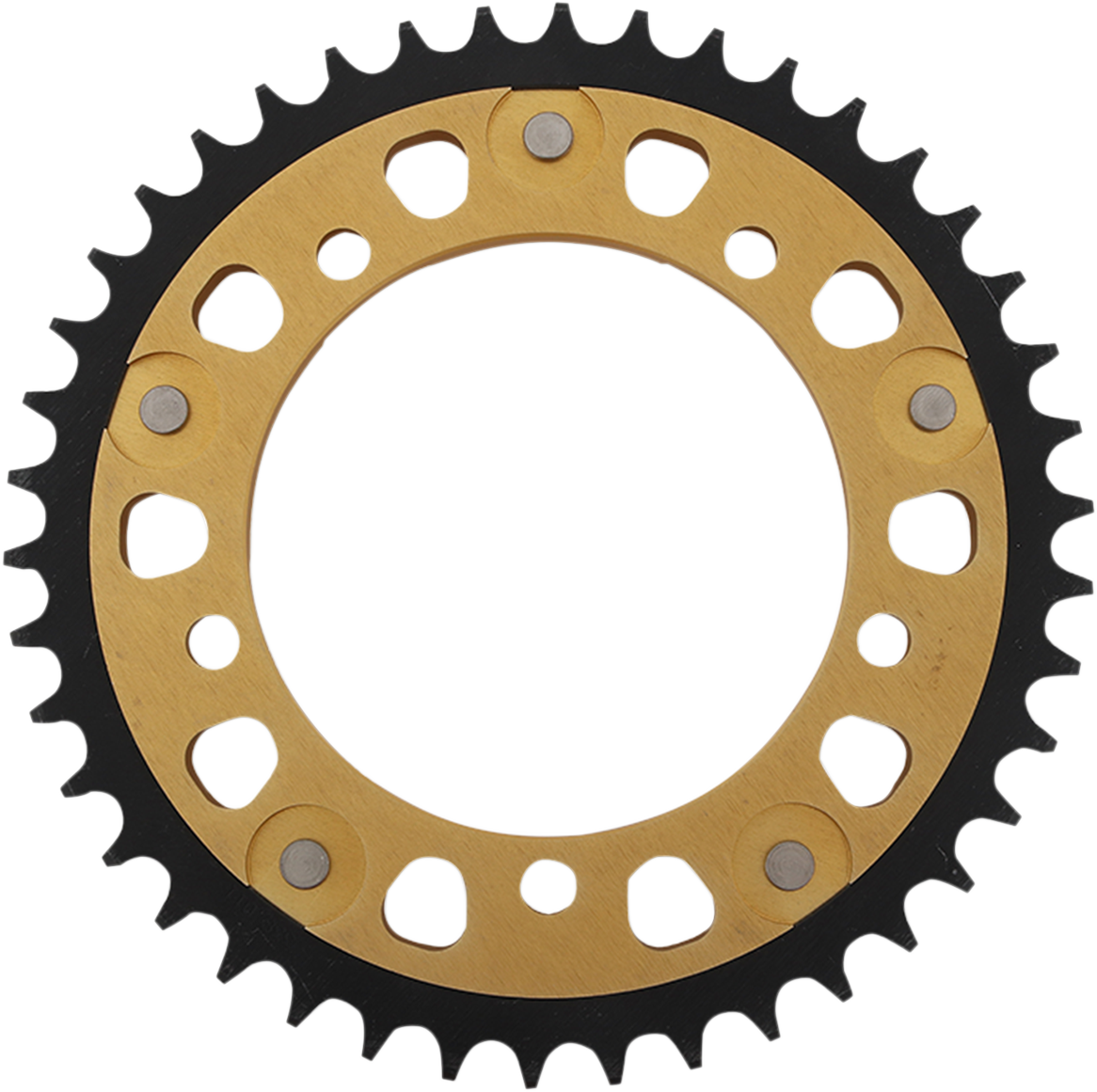 SUPERSPROX Stealth Rear Sprocket - 42 Tooth - Gold - Suzuki/Triumph RST-1800-42-GLD