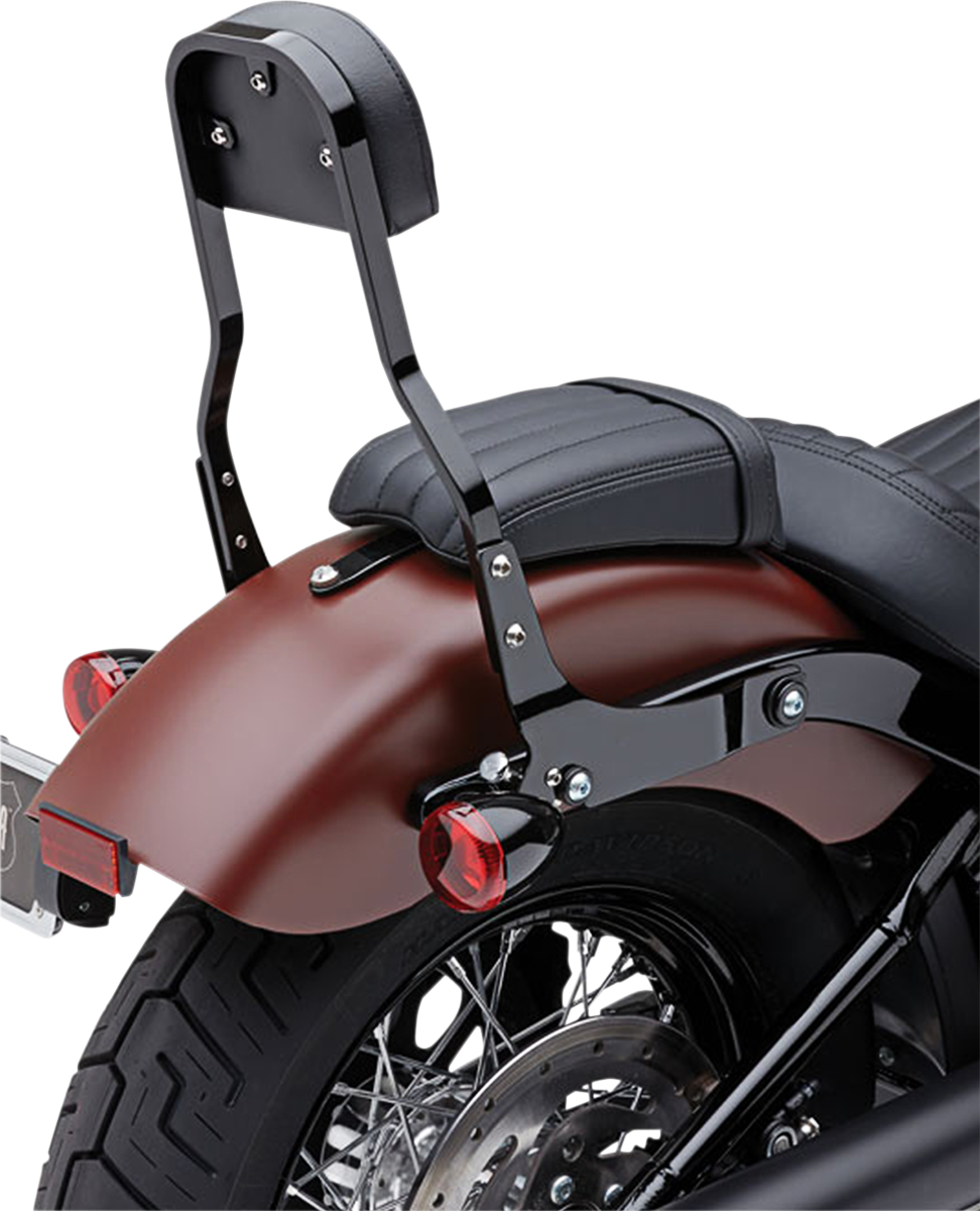 COBRA Backrest Kit - 14" - Black - Softail 602-2042B