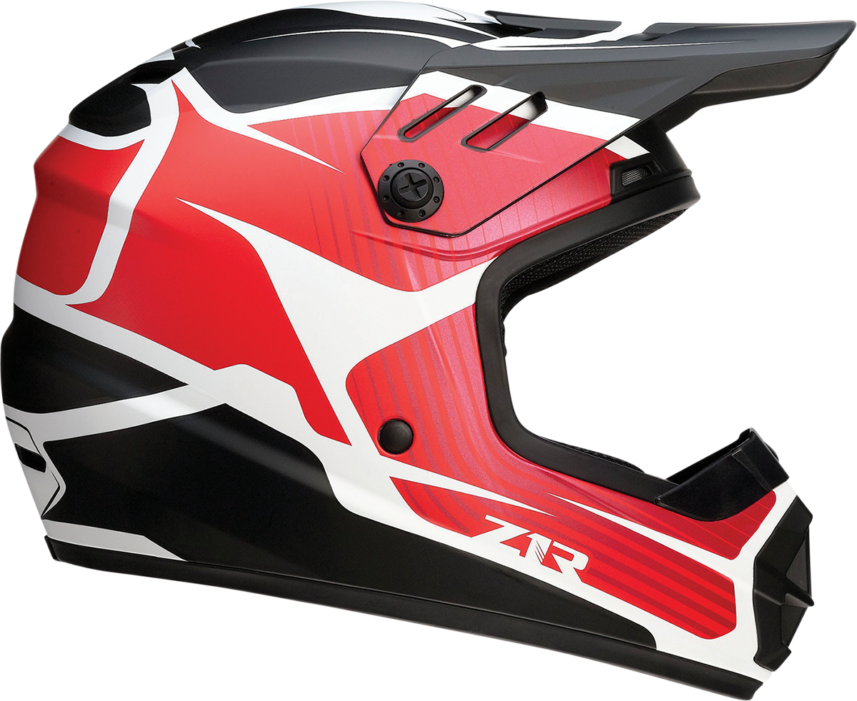 Z1R Youth Rise Helmet - Flame - Red - Medium 0111-1446