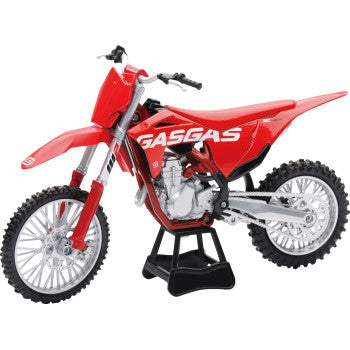 New Ray Toys GasGas MC 450F Dirt Bike - 1:12 Scale - Red/Black 58293