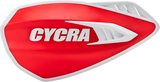 CYCRA Handguards - Cyclone - Red/White 1CYC-0056-343