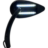 CUSTOM DYNAMICS Mirror - Side View - with LED Turn Signal - Black CD-MIR-PLUG-B